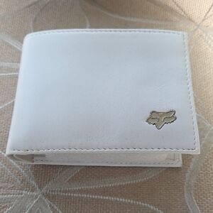 Fox Racing Bi-fold Leather Wallet, NWT!